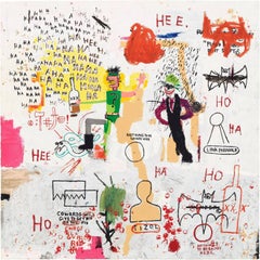 Jean-Michel Basquiat (after) Superhero Portfolio (Set of Four Screenprints)