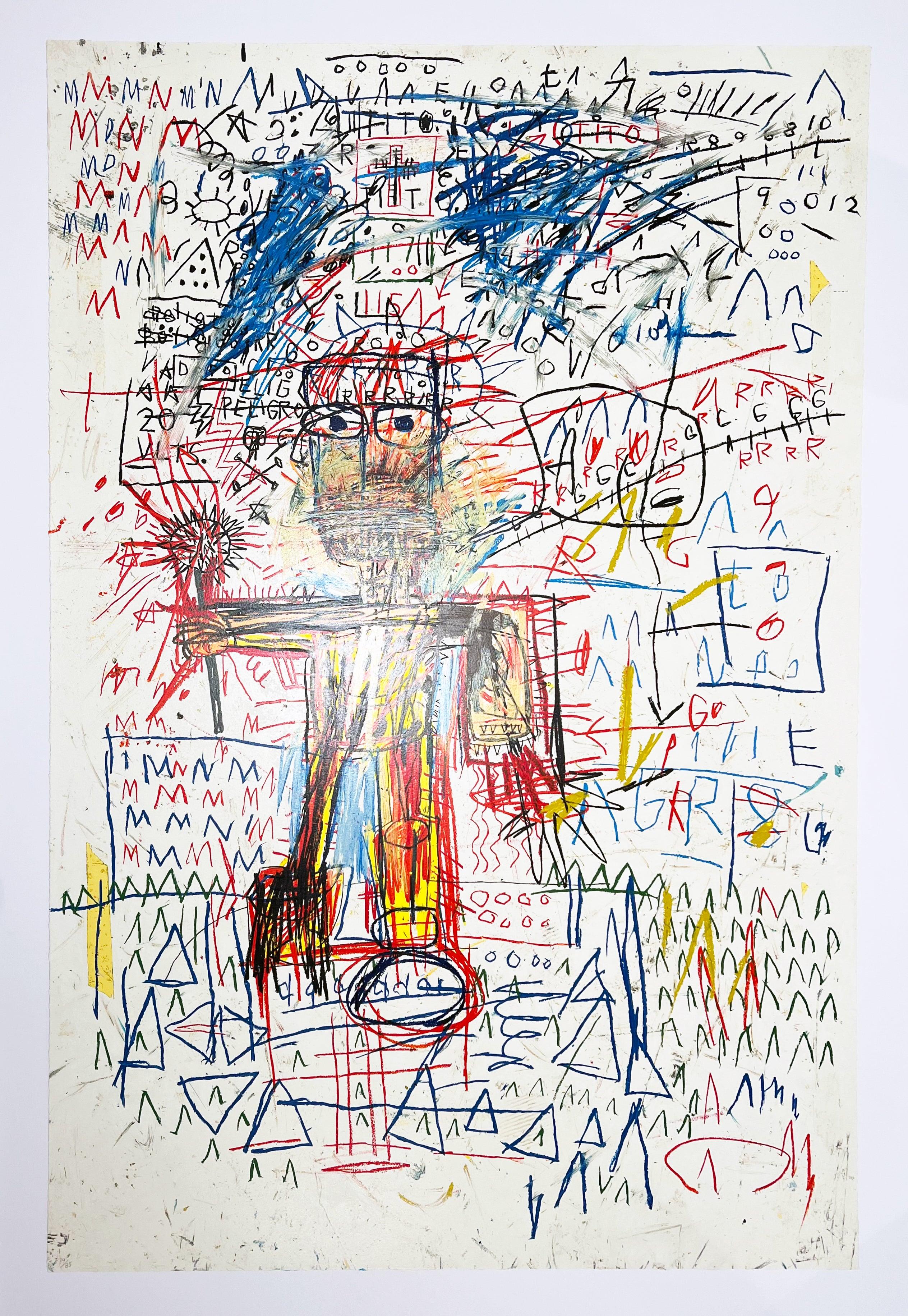 Jean-Michel Basquiat (after) The Figure Portfolio For Sale 4