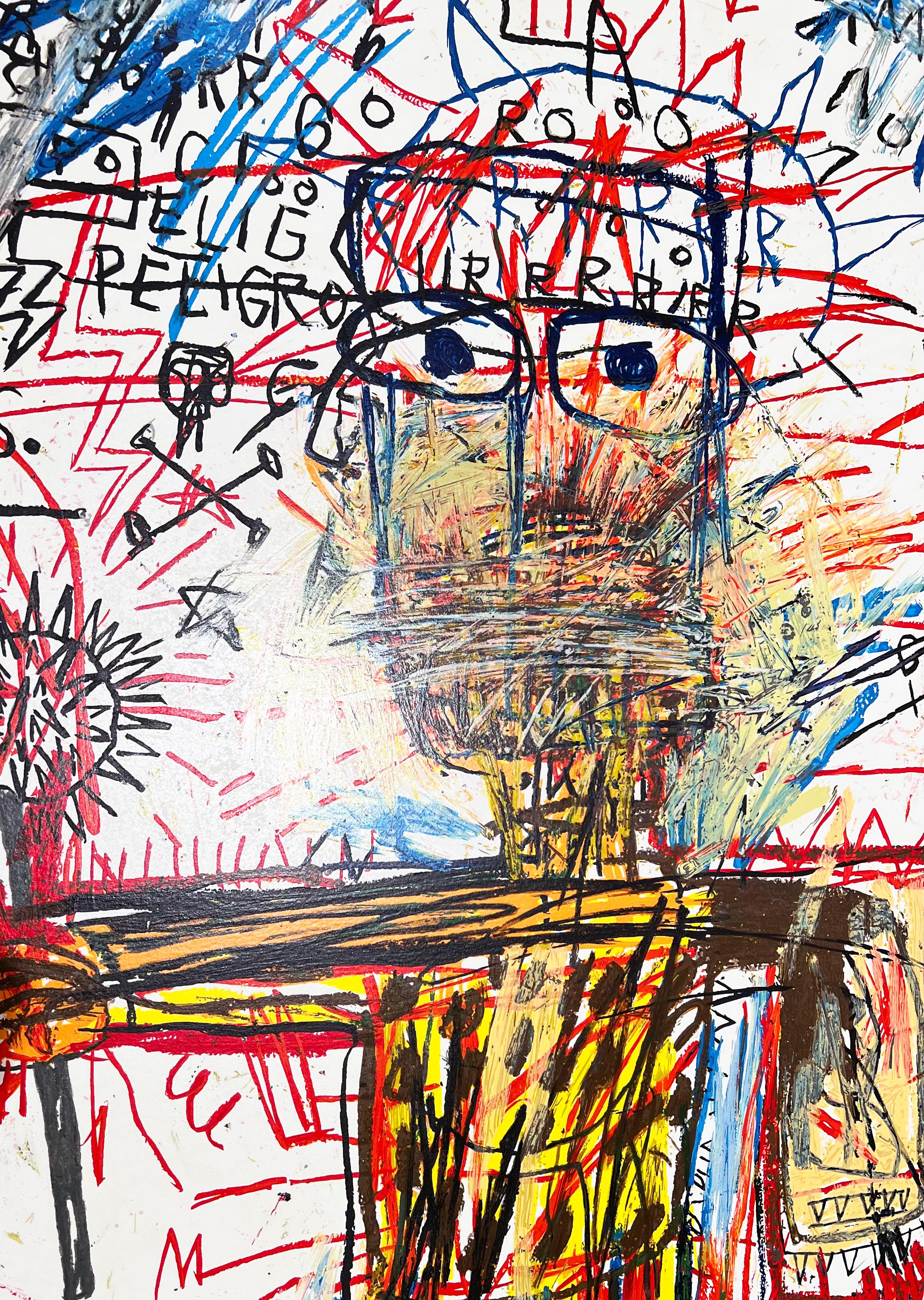Jean-Michel Basquiat (after) Untitled, from The Figure Portfolio For Sale 3