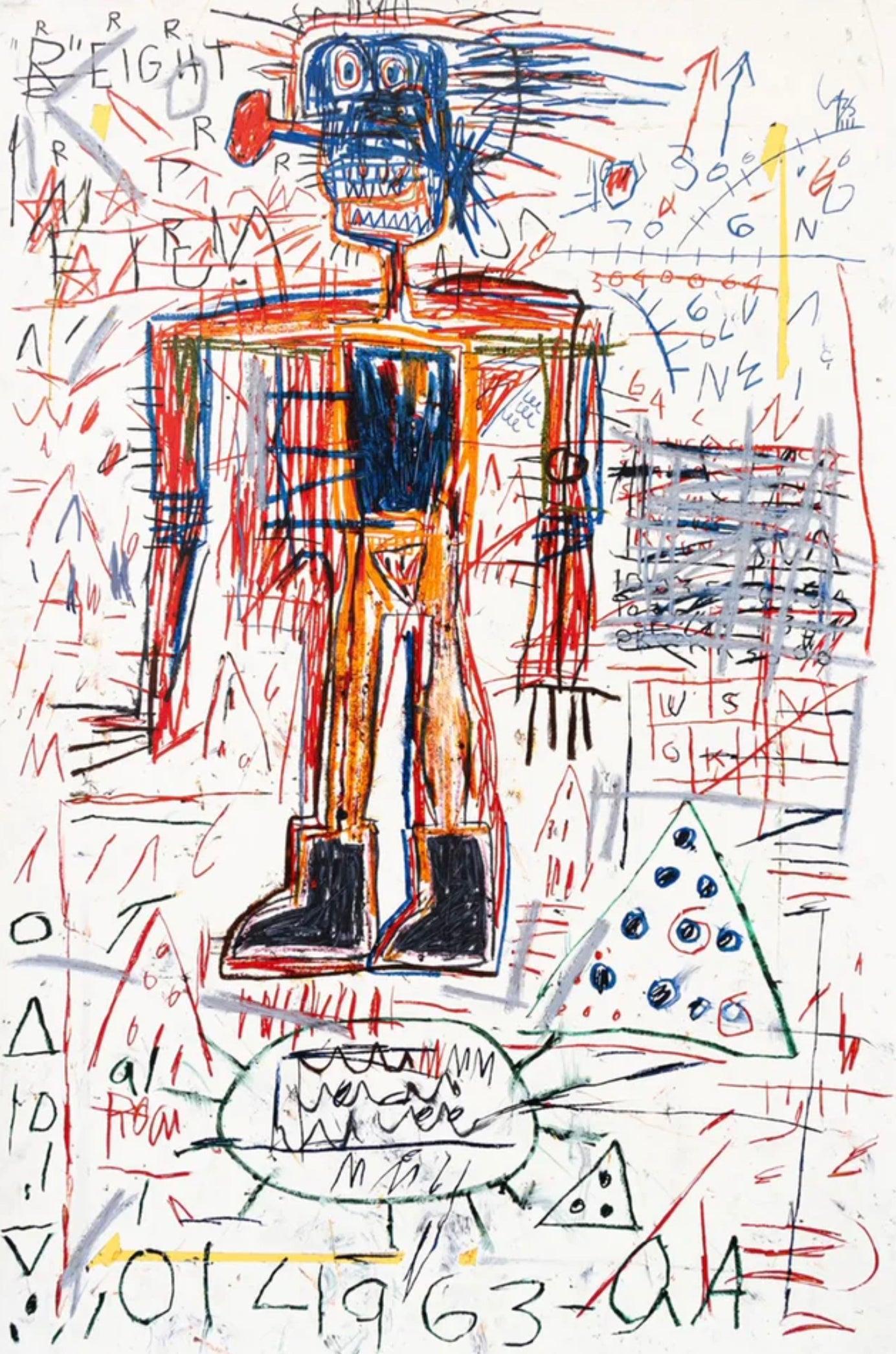 Jean-Michel Basquiat (after) Untitled, from The Figure Portfolio