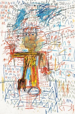 Jean-Michel Basquiat (nach) Ohne Titel, aus dem Figure Portfolio