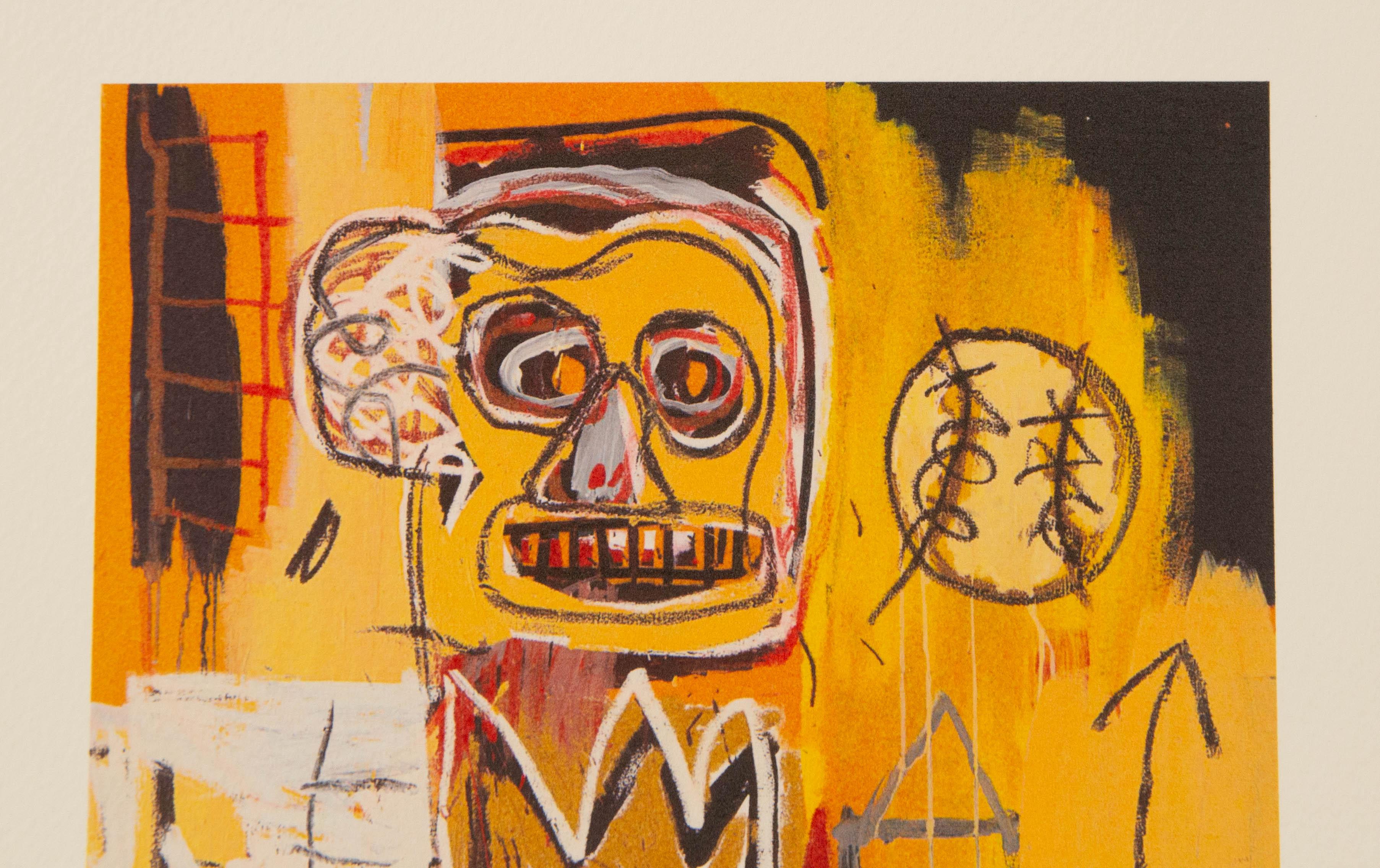 Jean-Michel Basquiat ( americano, 1960 - 1988 ) 