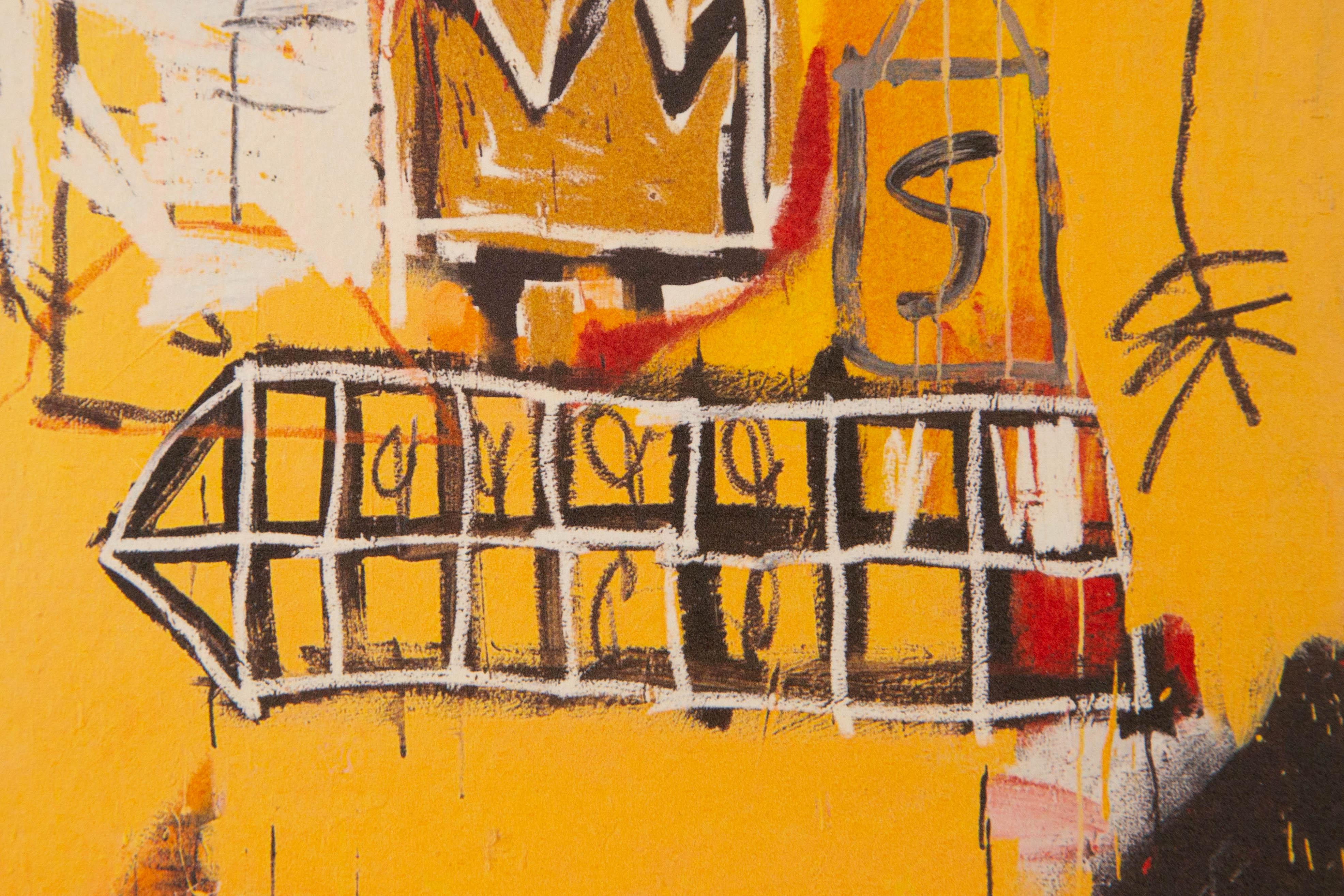 Jean-Michel Basquiat ( americano, 1960 - 1988 ) 
