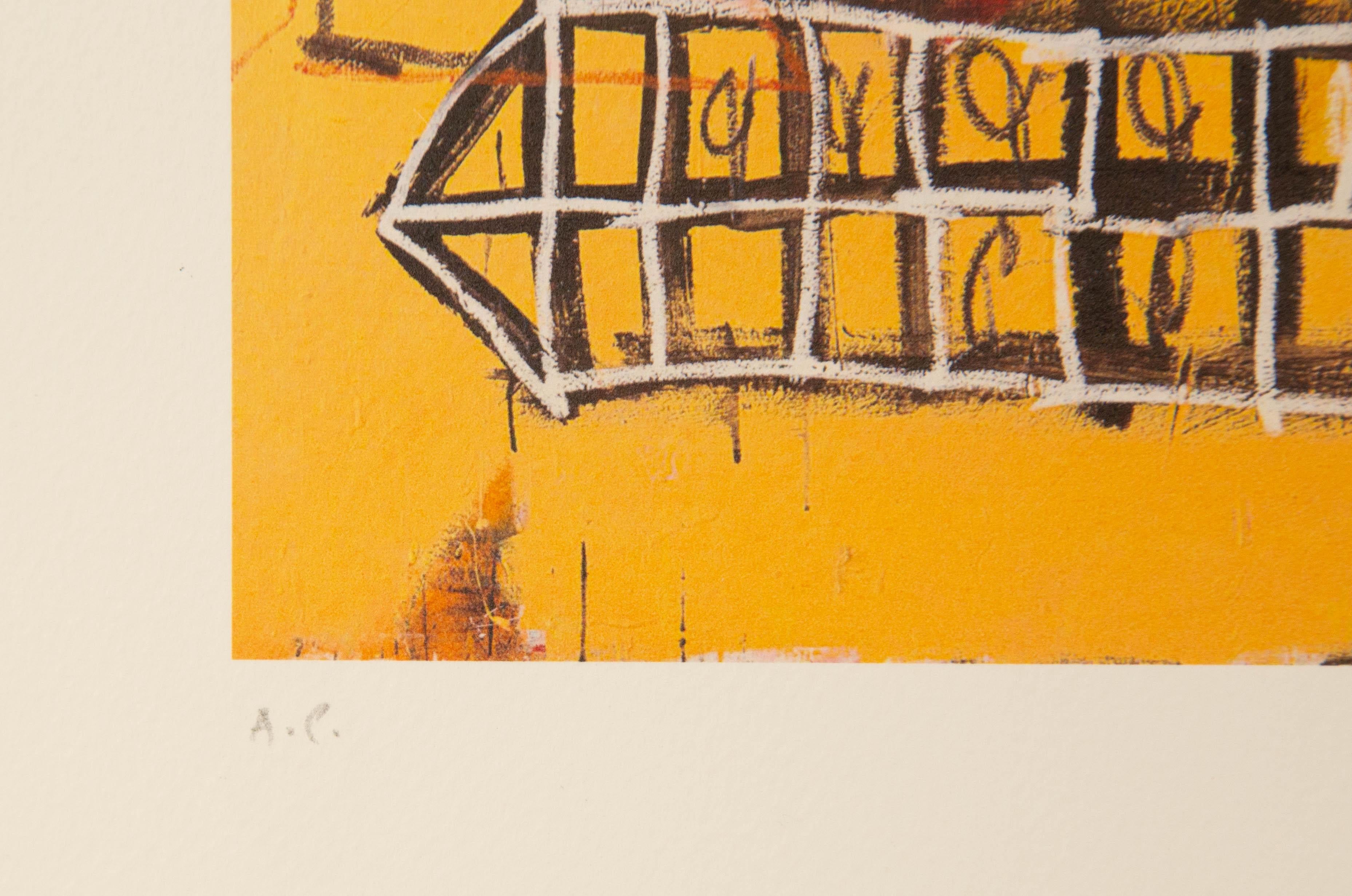 Jean-Michel Basquiat ( americano, 1960 - 1988 ) 