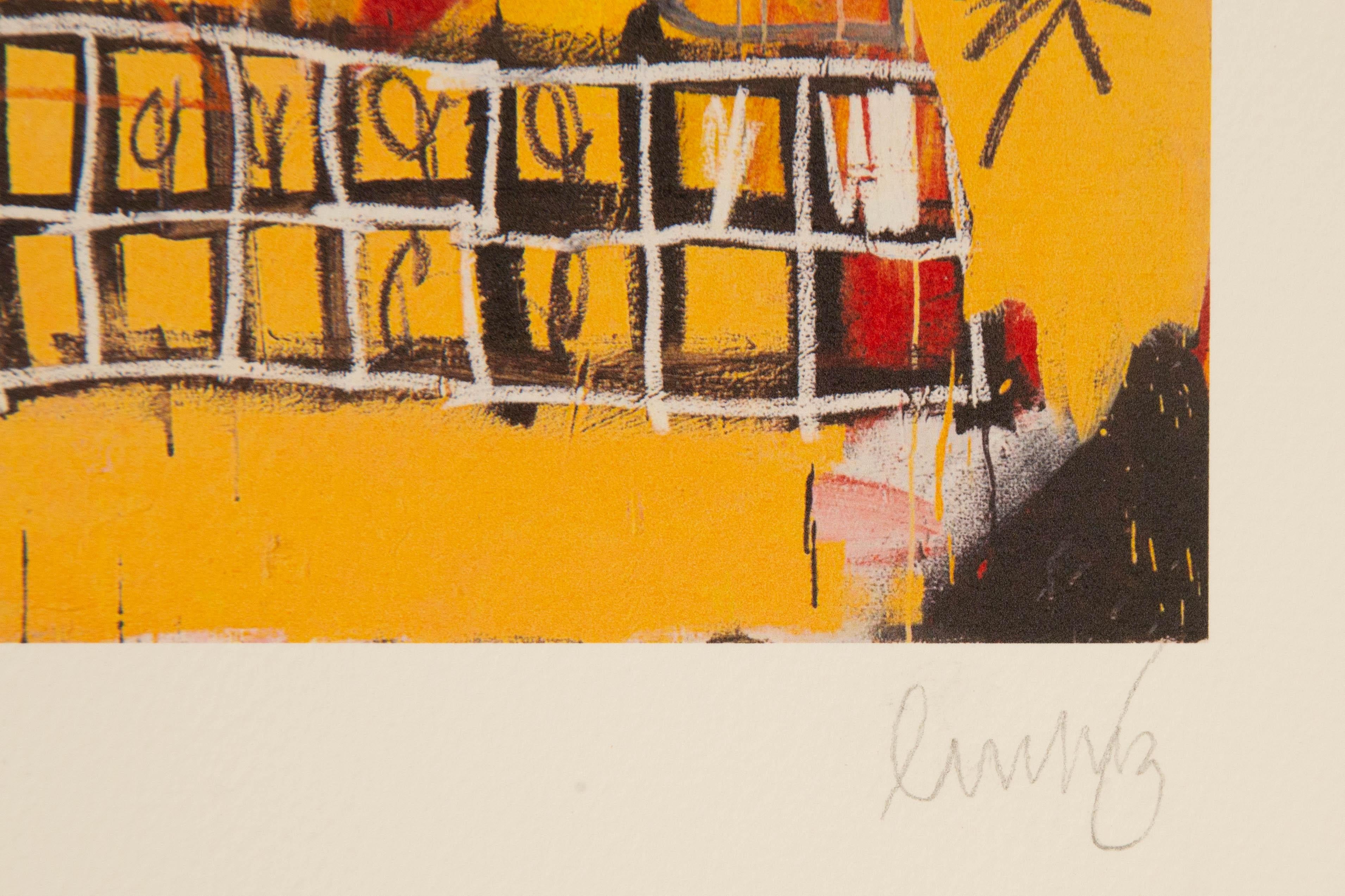 Jean-Michel Basquiat ( americano, 1960 - 1988 ) 