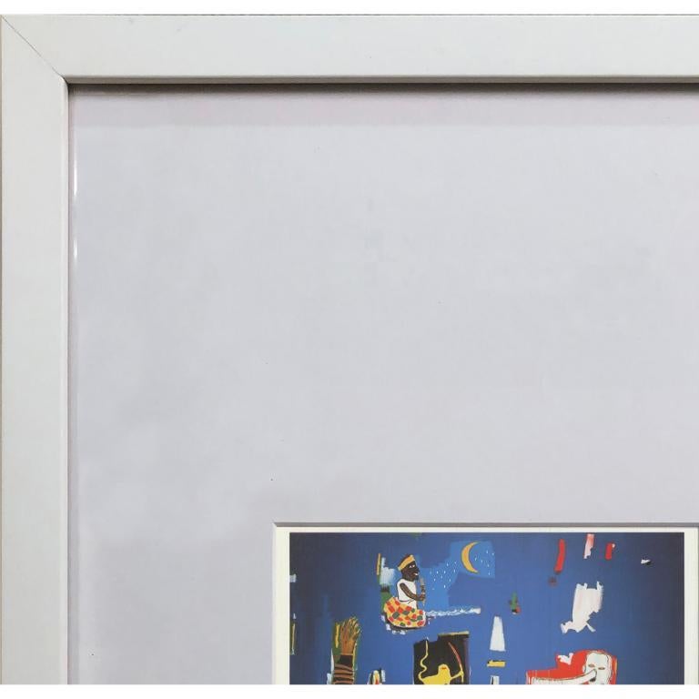 Jean-Michel Basquiat 'Antar' 1992- Offset Lithograph For Sale 1