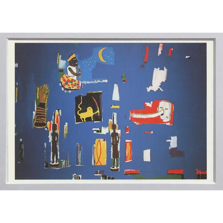 Jean-Michel Basquiat 'Antar' 1992- Offset Lithograph For Sale 3