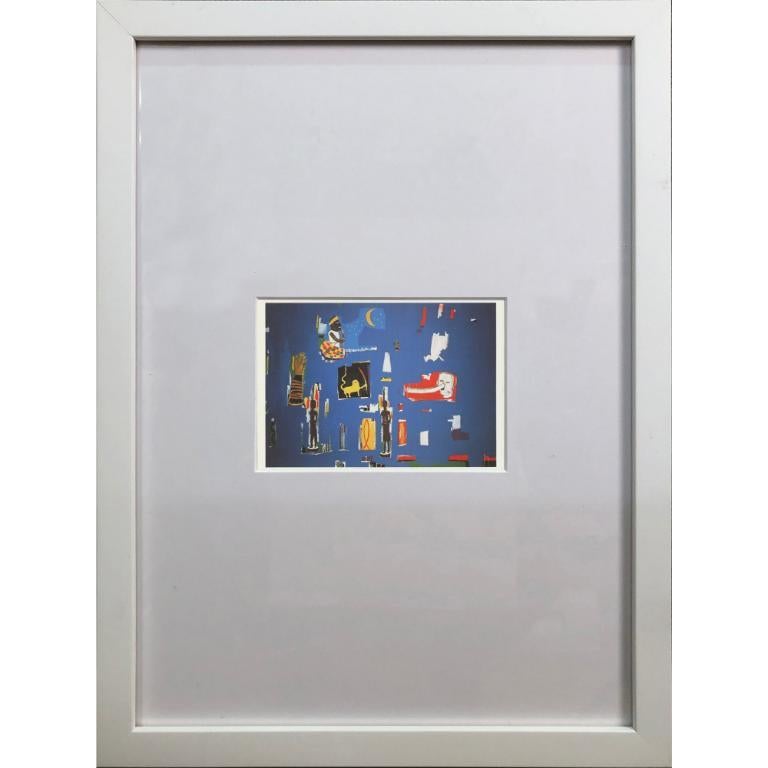 Paper Size: 4.25 x 6 inches ( 10.795 x 15.24 cm )
 Image Size: 3.75 x 5.5 inches ( 9.525 x 13.97 cm )
 Framed: Yes
 Frame Size: H: 17.25 x W: 13 x D: 1.25 in.
 Condition: A-: Near Mint, very light signs of handling
 
 Additional Details: This