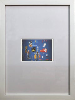 Jean-Michel Basquiat Antar Vintage Pop Art