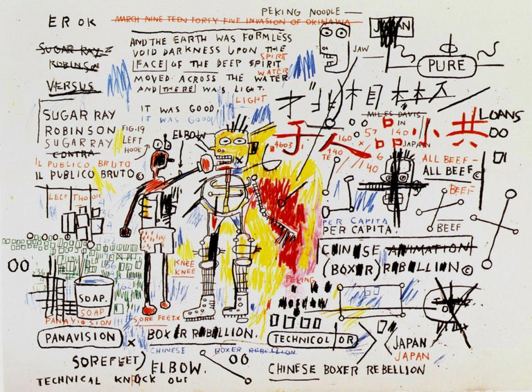 Jean-Michel Basquiat, Boxer Rebellion (2018)