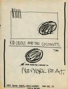 Jean-Michel Basquiat Downtown 81 / New York Beat 1980