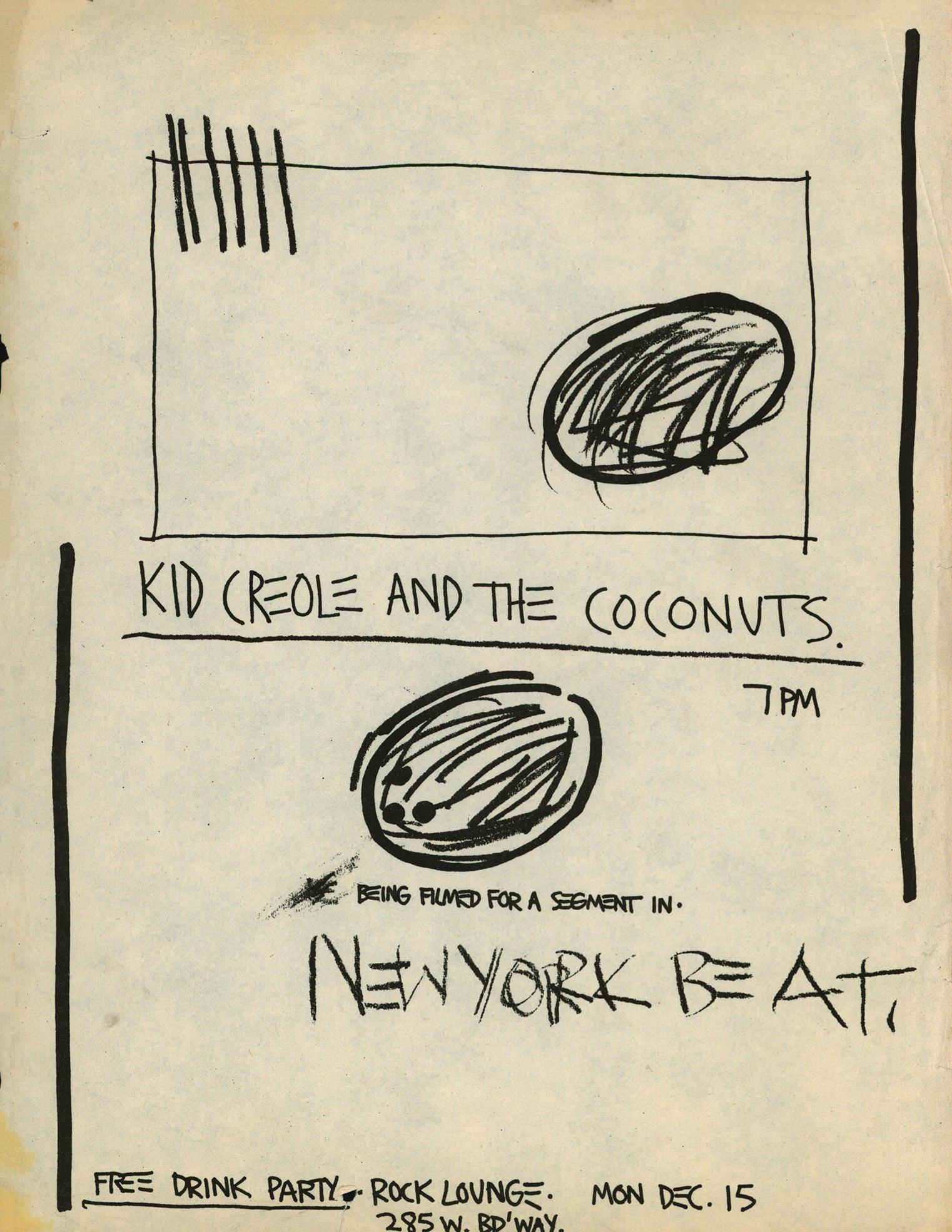 Jean-Michel Basquiat Downtown 81 / New York Beat 1980