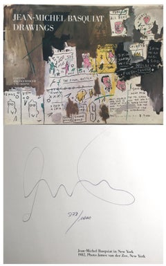 Jean-Michel Basquiat Drawings (Limited Edition, Hand Signed & Numbered)