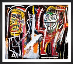 Jean-Michel Basquiat, Têtes de poussière, 1982/2021