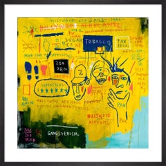 Vintage Jean-Michel Basquiat, Hollywood Africans, 1983/2021