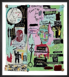 Jean-Michel Basquiat, In Italian, 1983/2021
