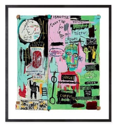 Jean-Michel Basquiat - In Italian (Framed)