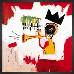 Vintage Jean-Michel Basquiat, Trumpet, 1984/2021
