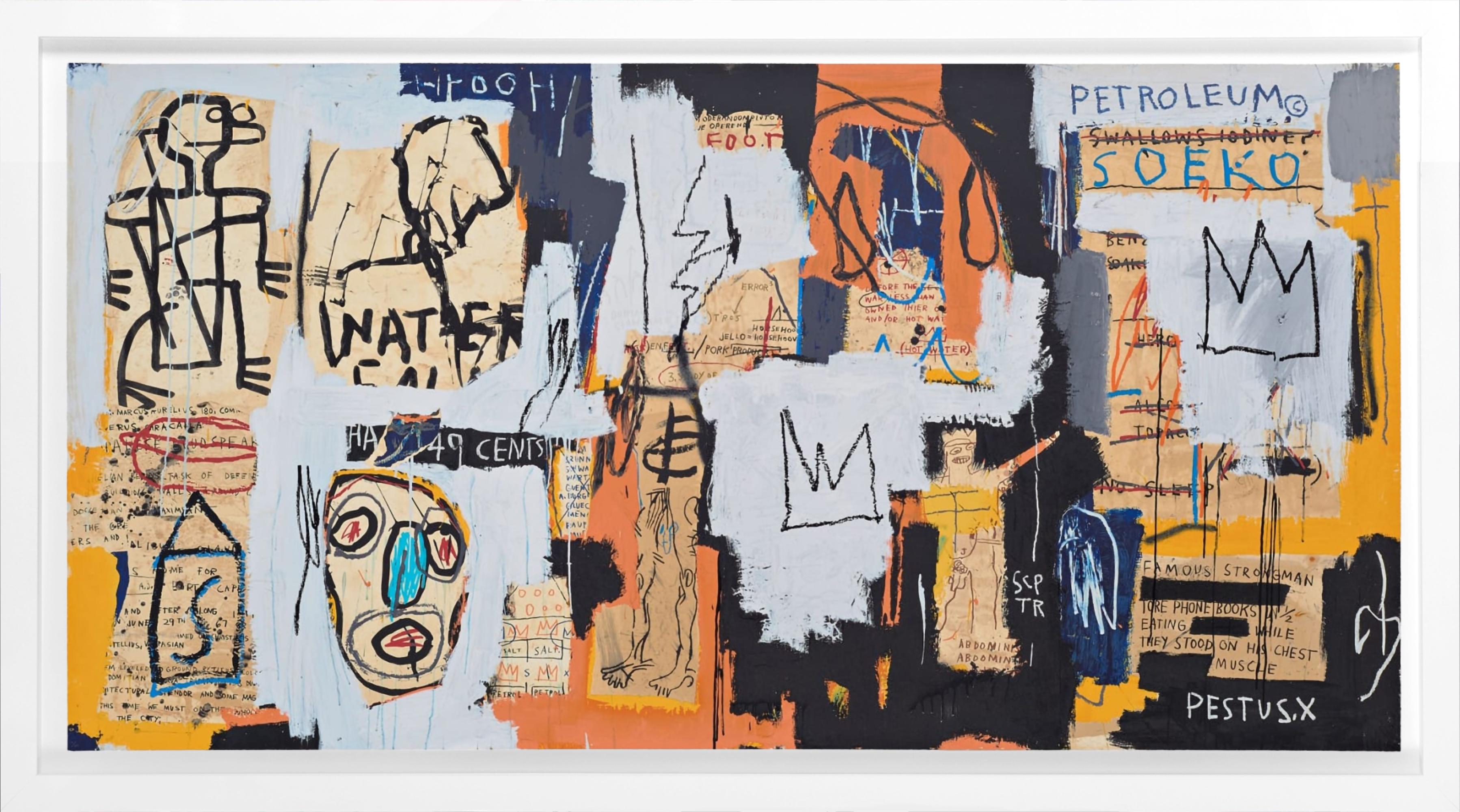 Phooey Screenprint, Abstract Style, Signed Edition of 12, 1982/2021