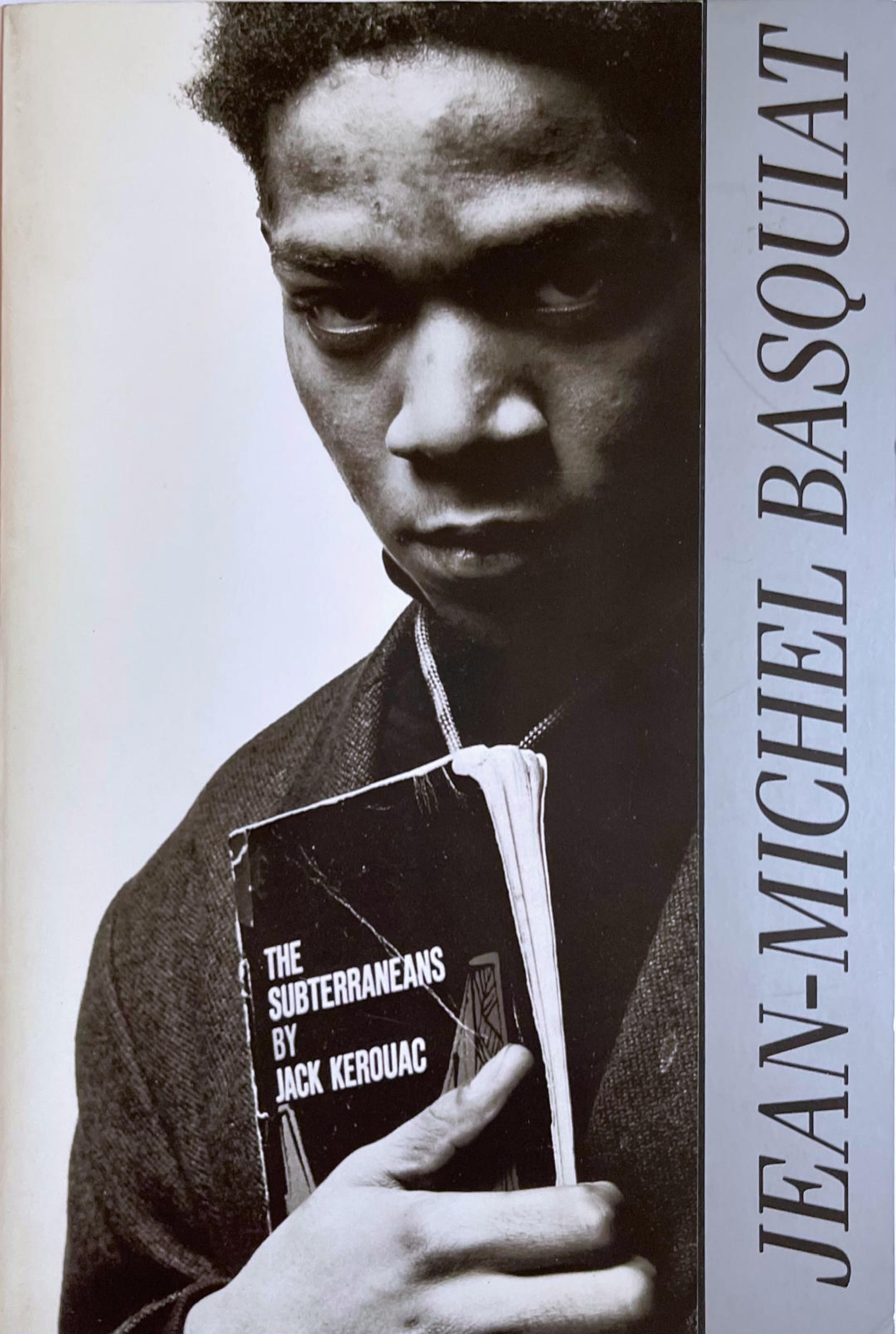 Jean-Michel Basquiat Figurative Print - Portrait with Jack Kerouac (Basquiat's final exhibition)