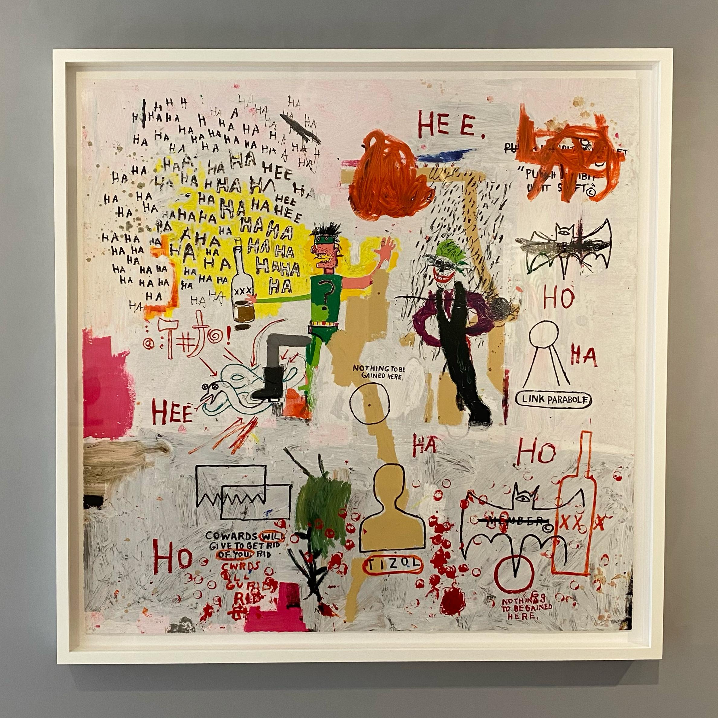 Devinez ceci - Contemporain Print par Jean-Michel Basquiat