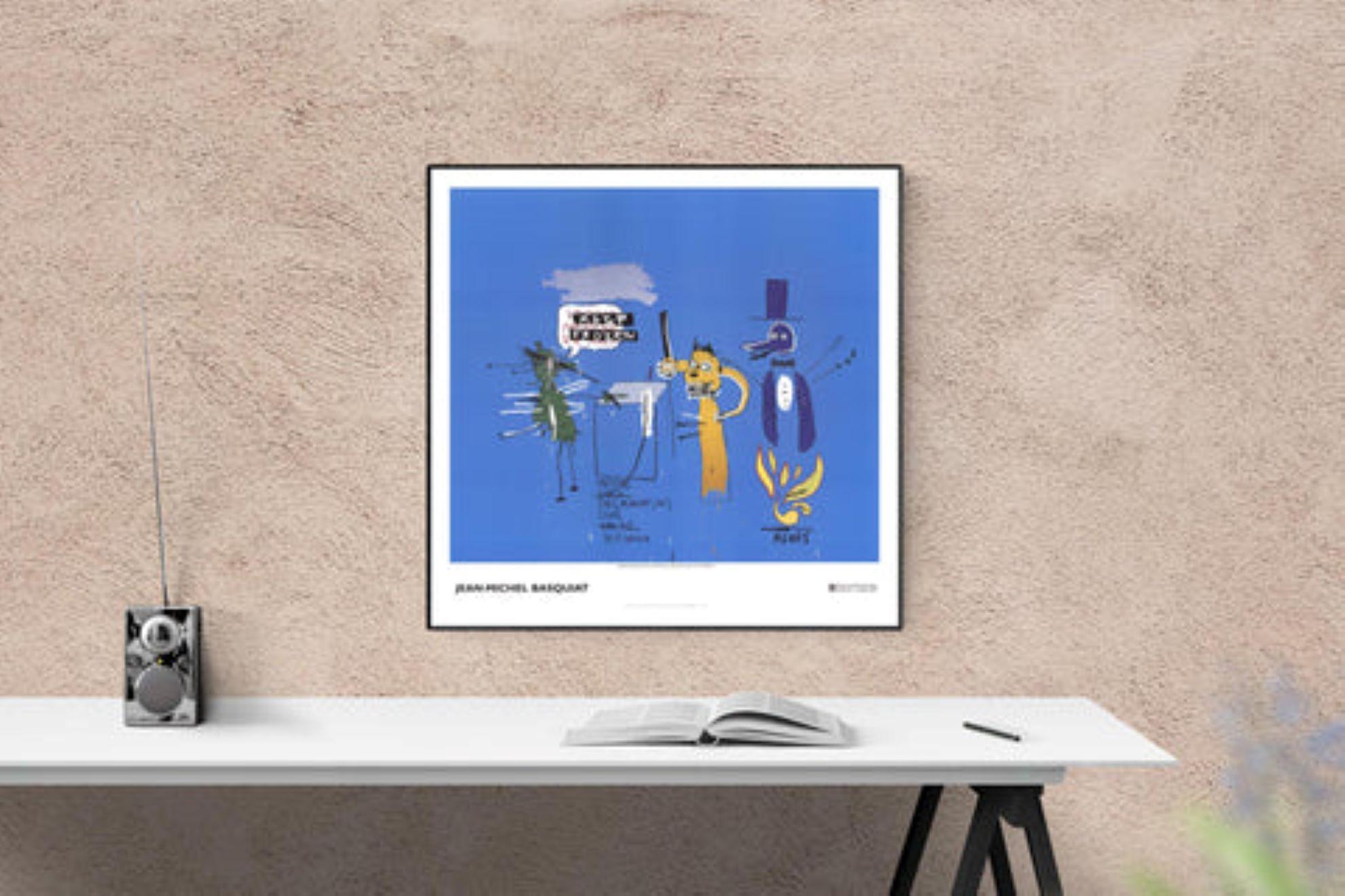 The Dingoes That Park Their Brain With Their Gum By Jean-Michel Basquiat For Sale 2