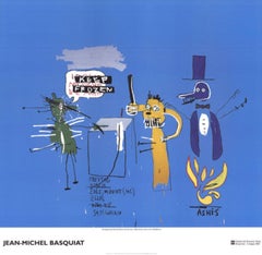 The Dingoes That Park Their Brain With Their Gum By Jean-Michel Basquiat