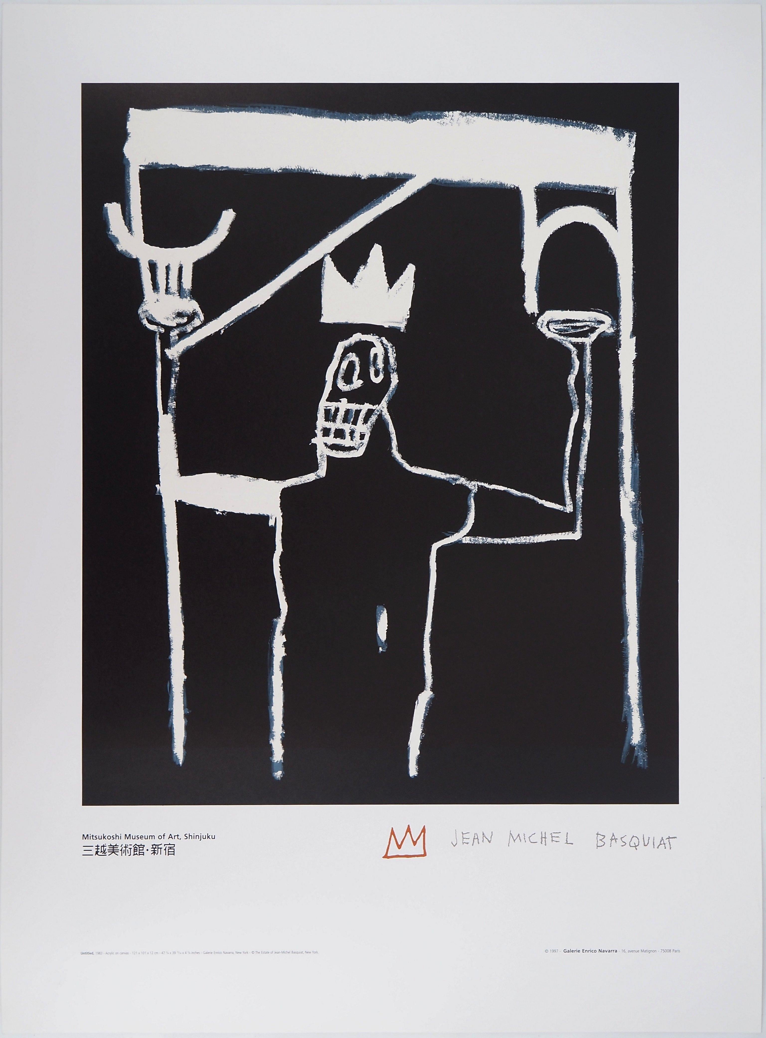 Figurative Print Jean-Michel Basquiat - Le roi - Lithographie, 1997
