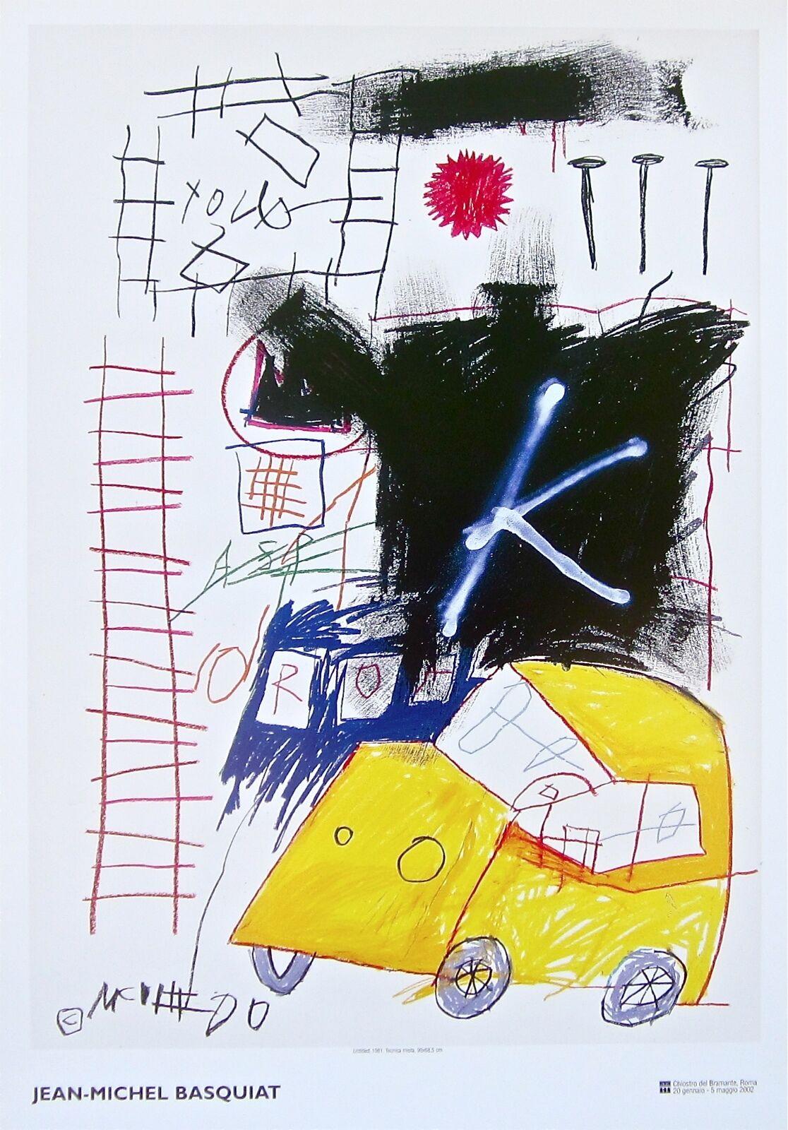 Jean-Michel Basquiat Landscape Print - Untitled (1981)