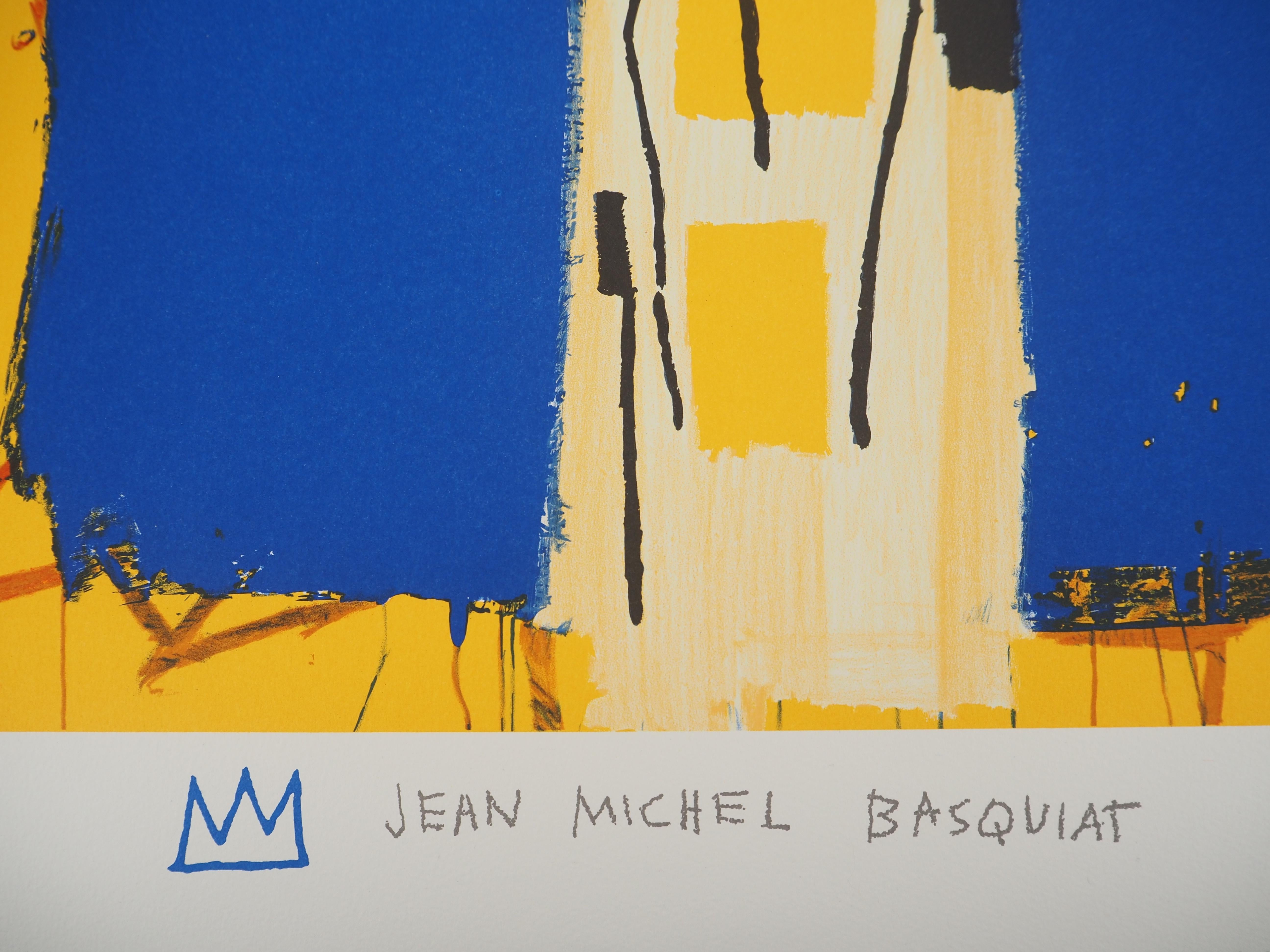 Welcoming Jeers - Lithographie, 1997 - Print de Jean-Michel Basquiat