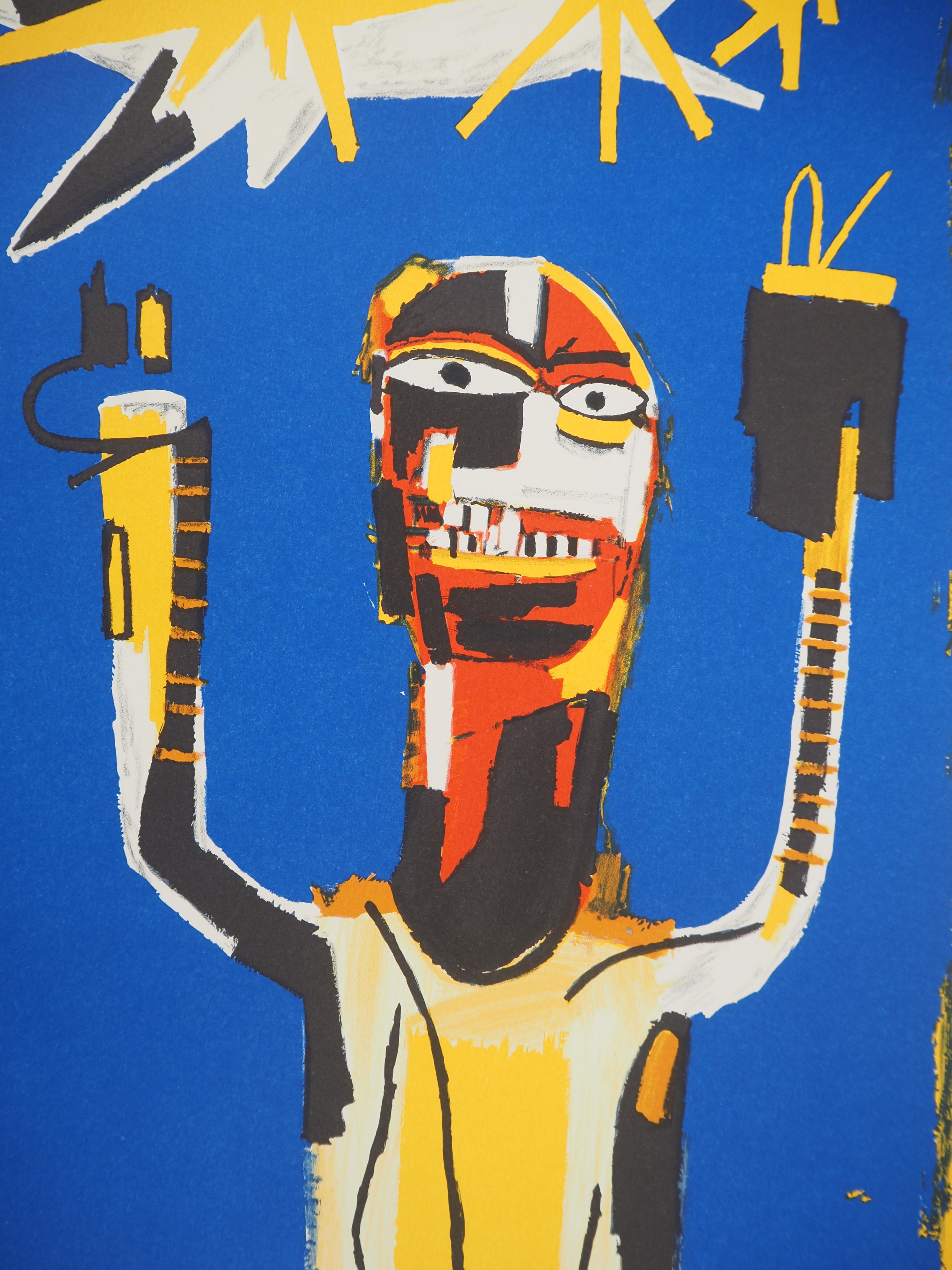 Welcoming Jeers - Lithograph, 1997 For Sale 1