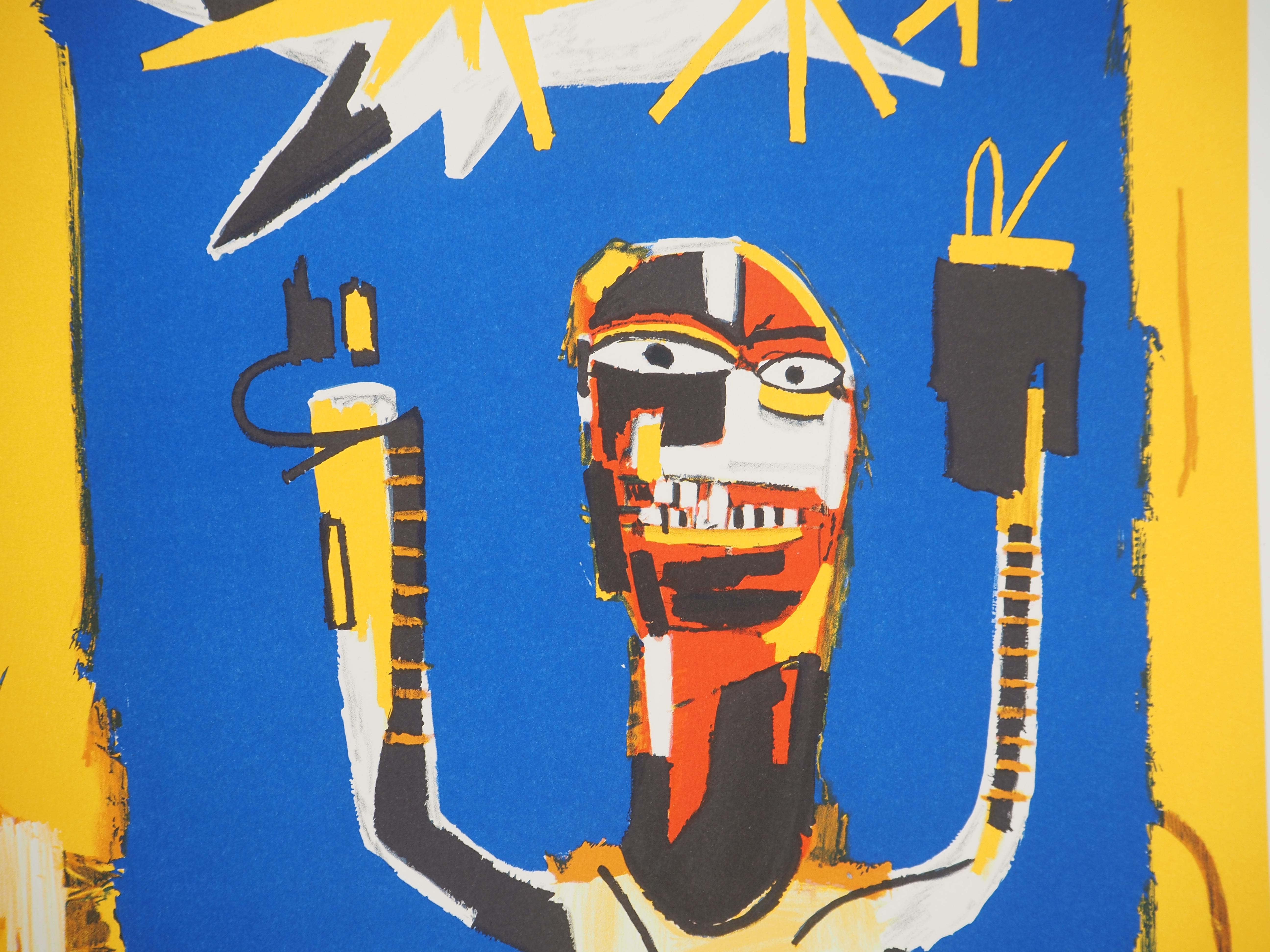 Welcoming Jeers - Lithograph, 1997 For Sale 2