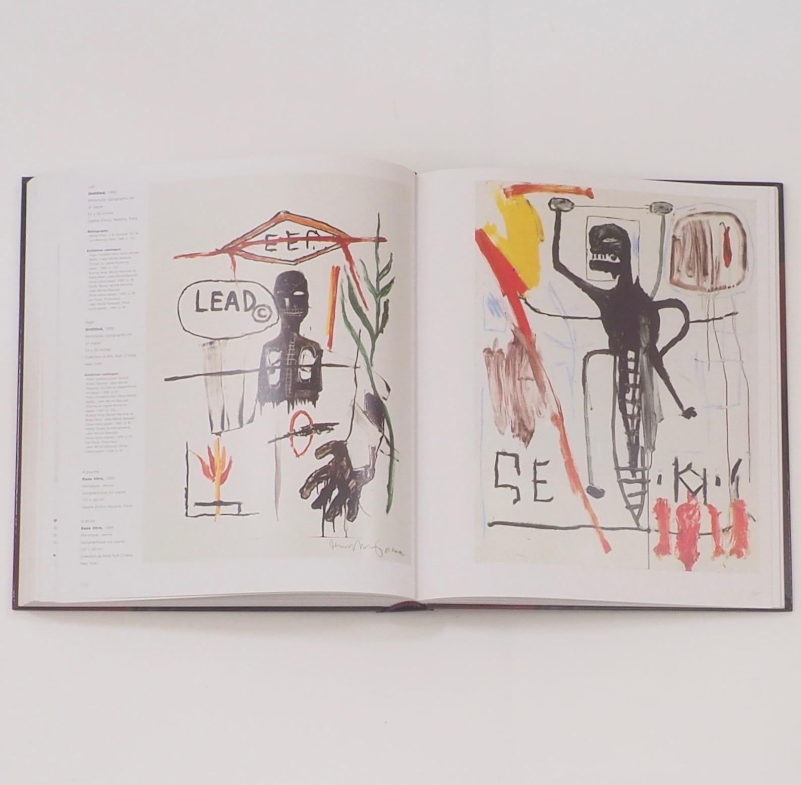 Late 20th Century Jean-Michel Basquiat - Catalogue Raisonne of Works on Paper - First Edition 1999