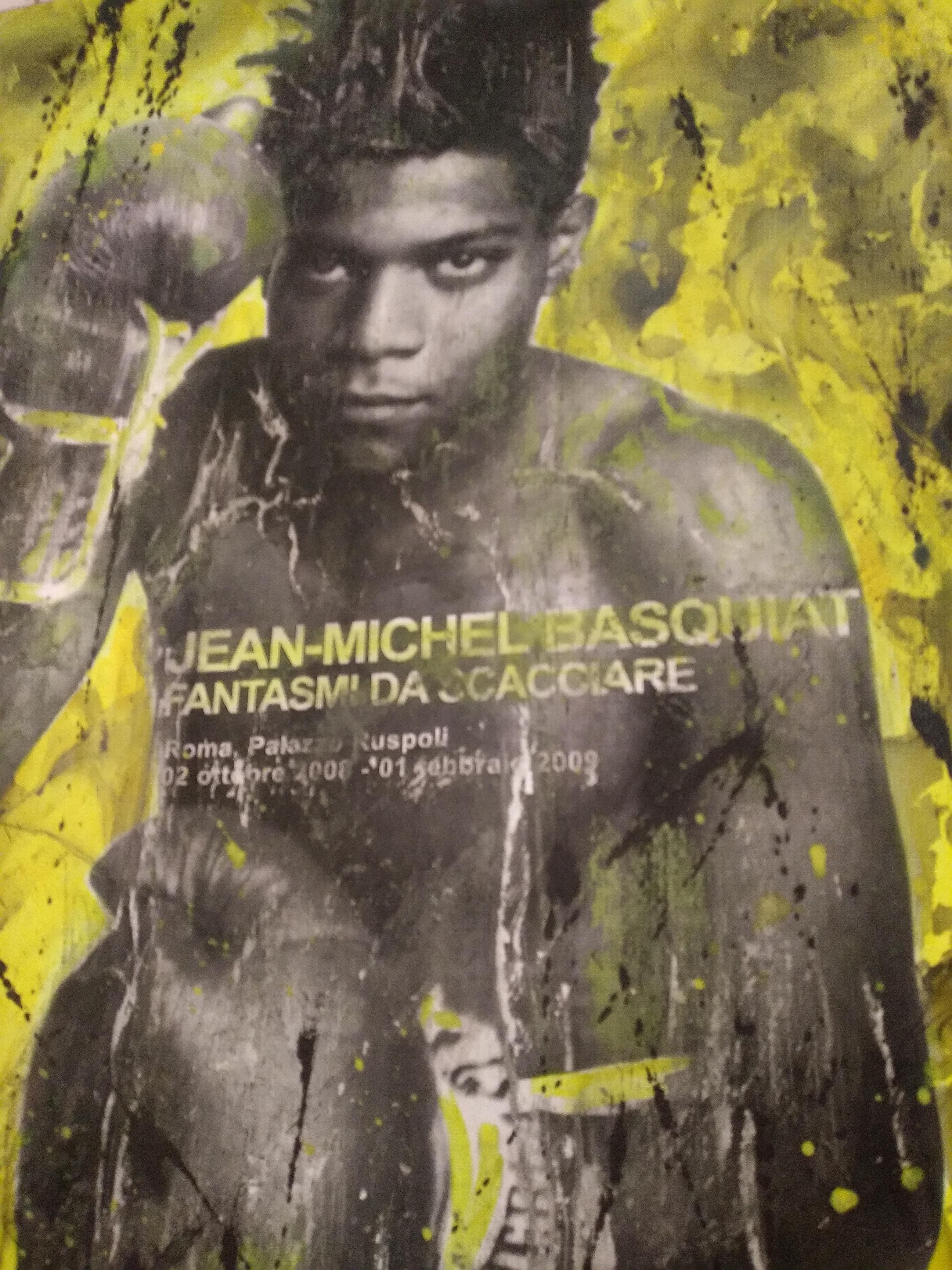 Postmoderne École et photo de Jean Michel Basquiat  Anna Bianchi 2020 en vente