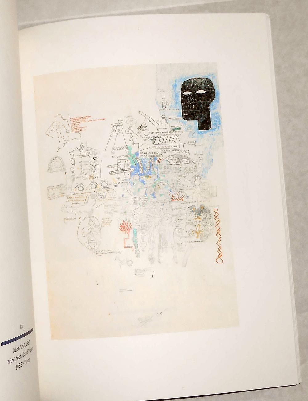 Paper Jean-Michel Basquiat Kestner Gesellschaft For Sale