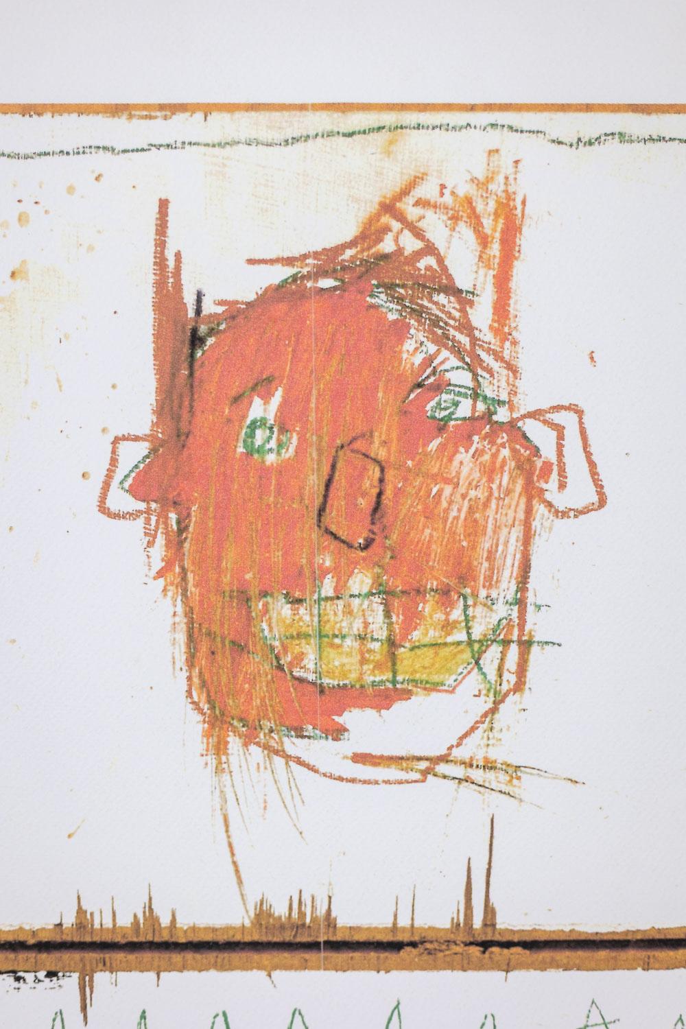 Jean-Michel Basquiat

Color silkscreen print in its light oak frame.

It is numbered 35/100 and bears the dry stamp of the publisher Rupert Jason Smith (who was Andy Warhol’s printer and publisher).

American work produced in the 1990s.

Dimensions: