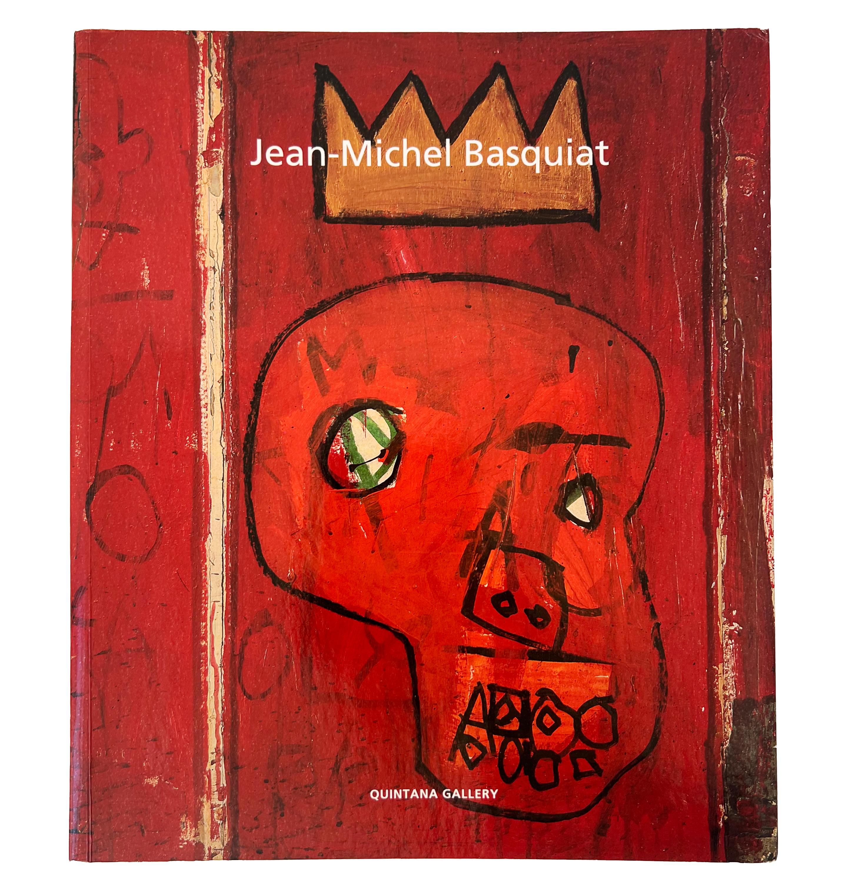 Late 20th Century Jean-Michel Basquiat Quintana Gallery Exhibition Catalog, 1998 For Sale