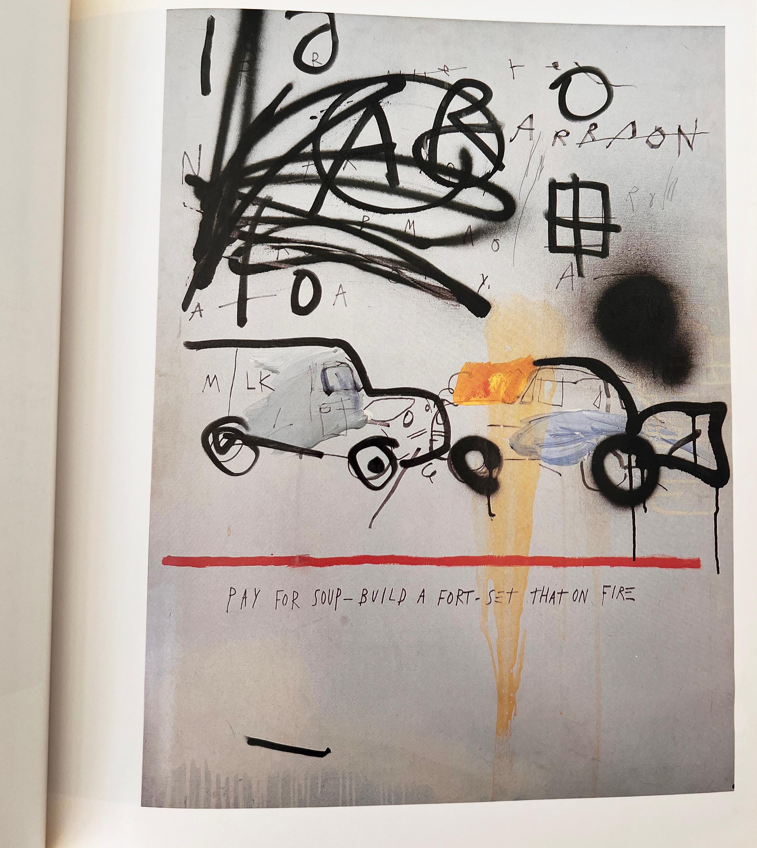 Papier Jean-Michel Basquiat (a) Gallery Catalogue d'exposition, 1998 en vente