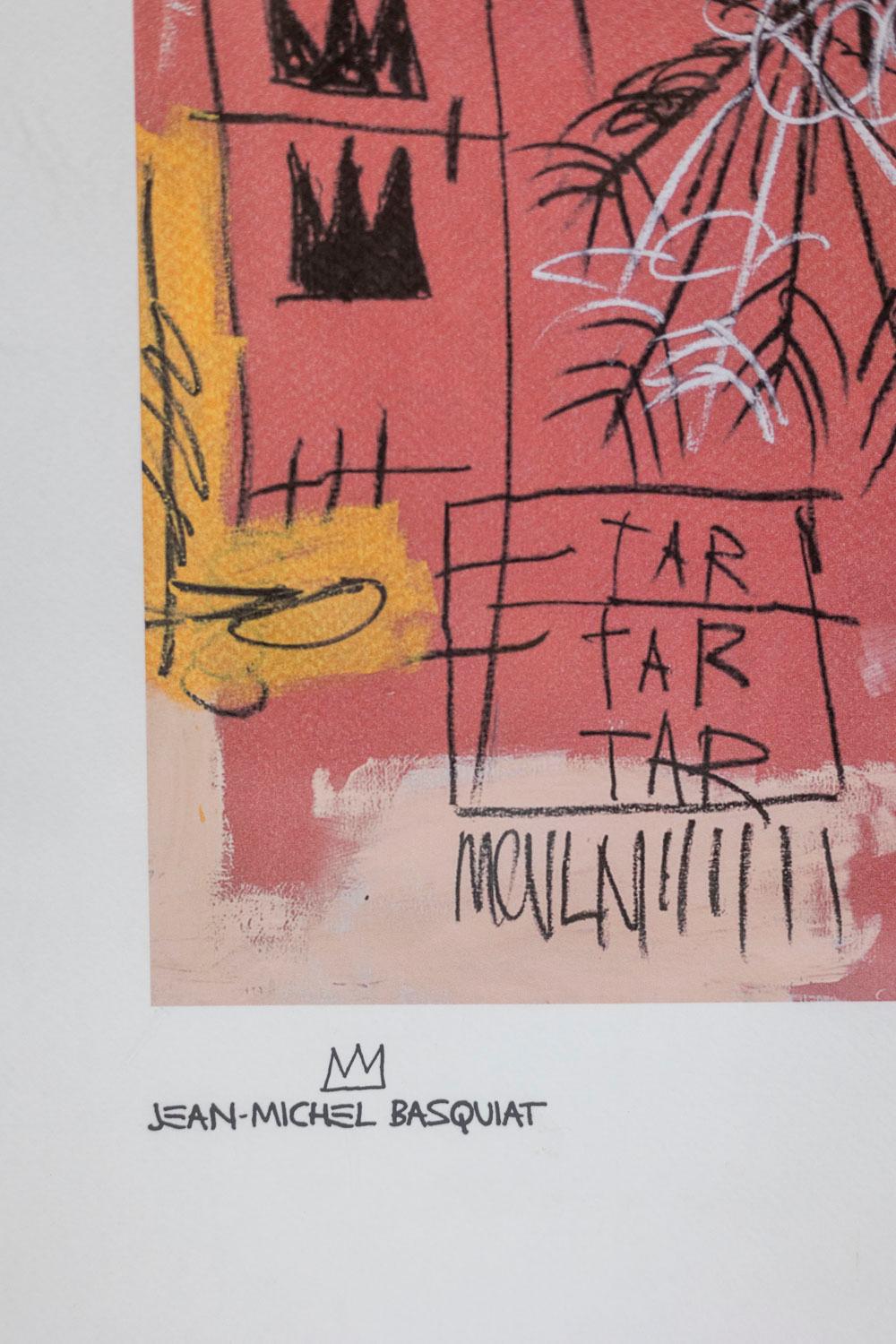 Jean-Michel Basquiat, sérigraphie, années 1990 en vente 1