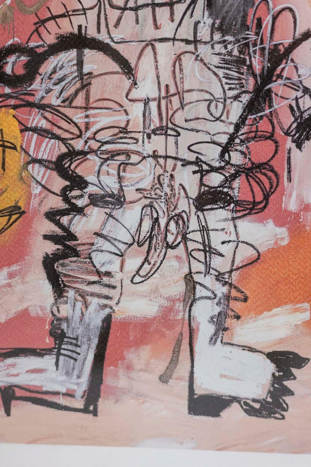 Jean-Michel Basquiat, sérigraphie, années 1990 en vente 2