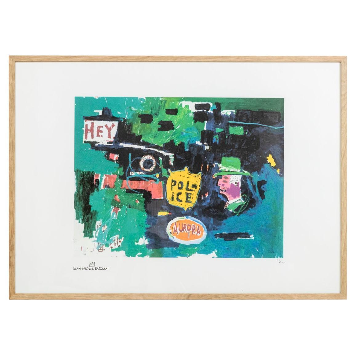 Jean-Michel Basquiat, Screenprint, 1990s For Sale
