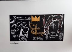 Jean-Michel Basquiat. Serigrafia a colori numerata. 1990s.