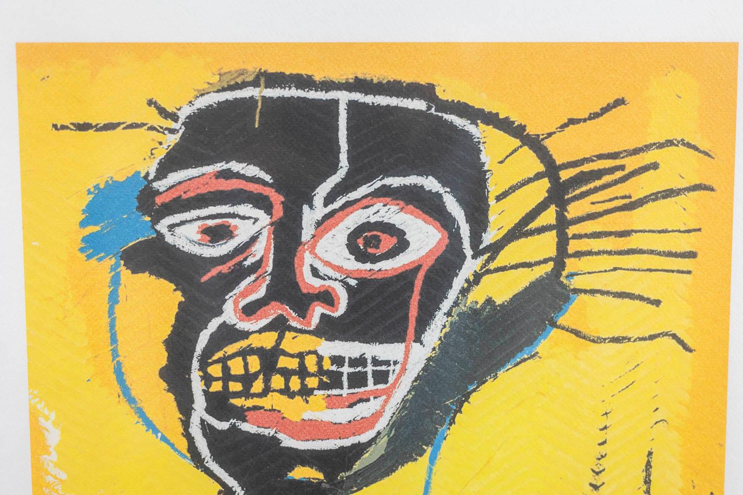 Jean-Michel Basquiat, signiert und nummeriert.

