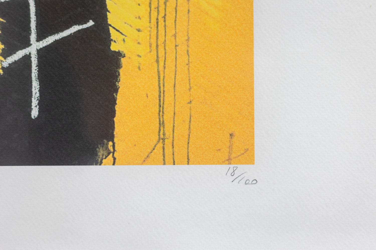 Jean-Michel Basquiat, Silkscreen print, 1990s For Sale 1