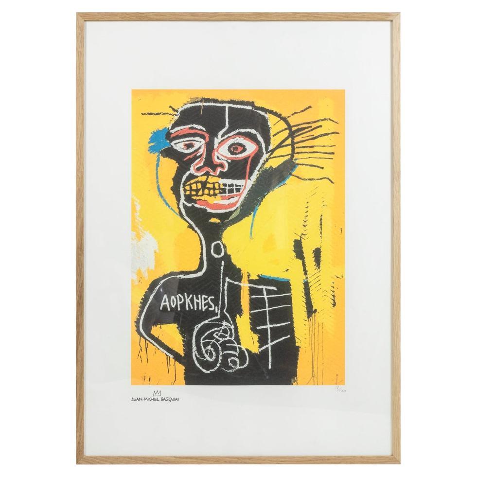 Jean-Michel Basquiat, Silkscreen print, 1990s For Sale