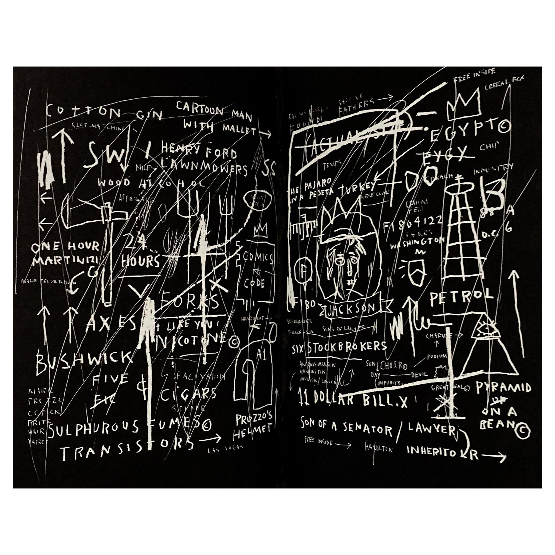 Jean-Michel Basquiat The Paris Review, 1982 (Basquiat Tuxedo)