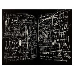 Jean-Michel Basquiat The Paris Review, 1982 (Basquiat Tuxedo)