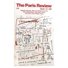 Jean-Michel Basquiat The Paris Review, 1989 'Vintage Jean-Michel Basquiat'