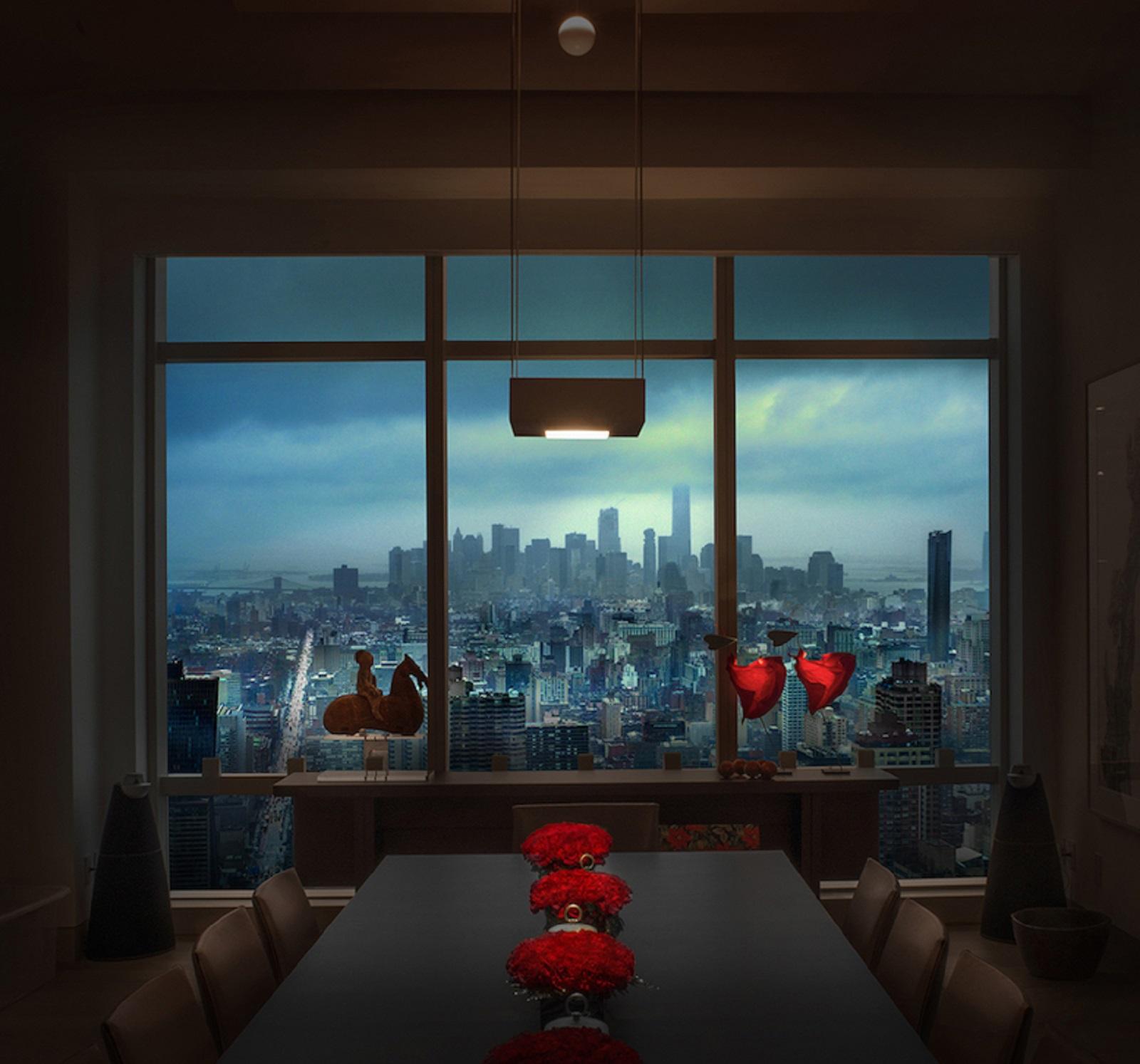 "56th floor", photography by Jean-Michel Berts (43x47'), 2017