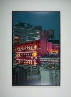 "Happy hours", photography by Jean-Michel Berts (63x41'), 2017